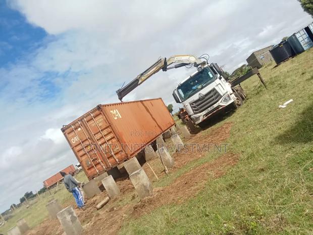 Spacious Empty Containers. - main view