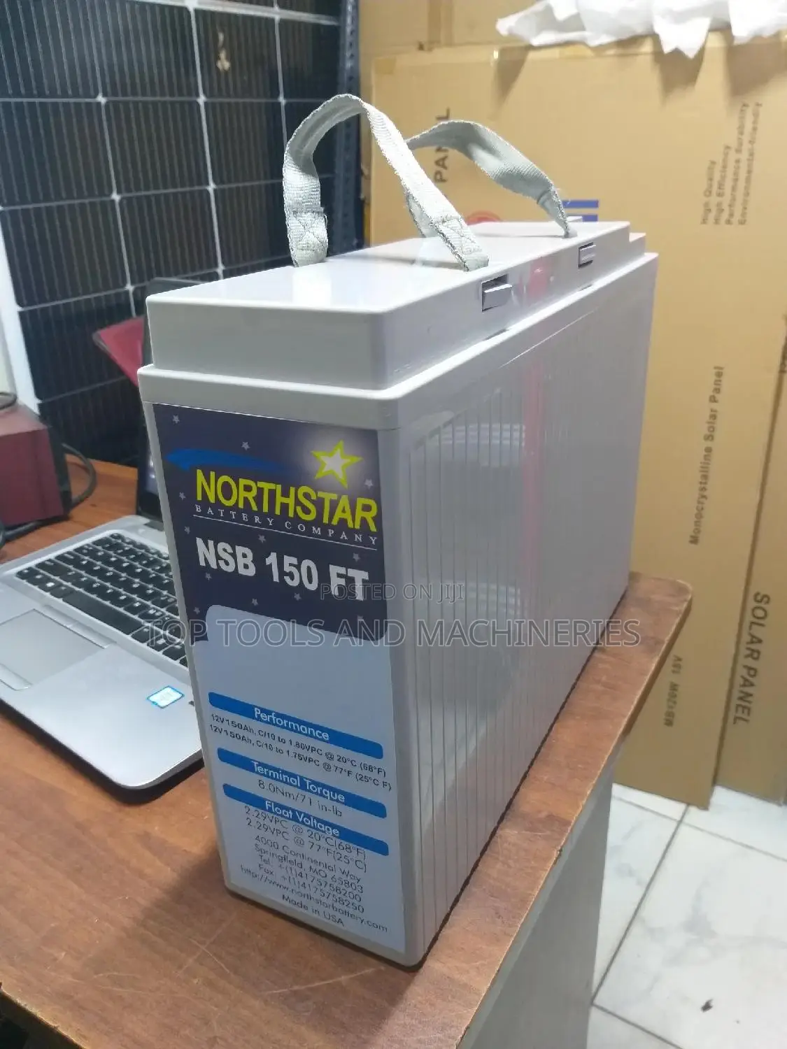 Northstar Nsb150ft 12v150ah Slim Solar Battery
