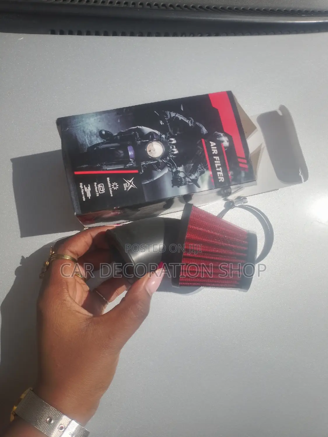 Perfect Fit Red Universal Fit Air Filter