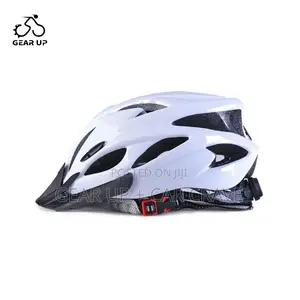 White Safety Bicycle Cycling Helmet