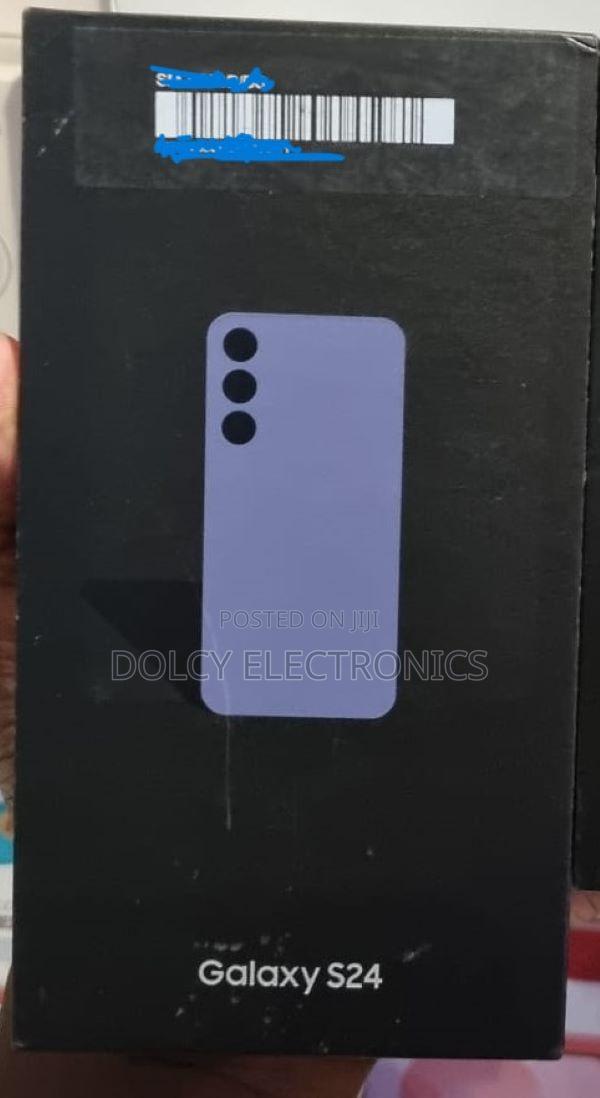 New Samsung Galaxy S24 128 GB Black - main view