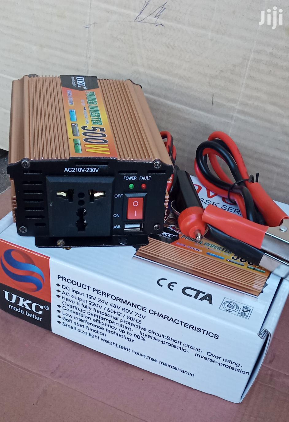 New Ukc Brand 500w Power Inverter, Free Delivery Within Nairobi Town.
