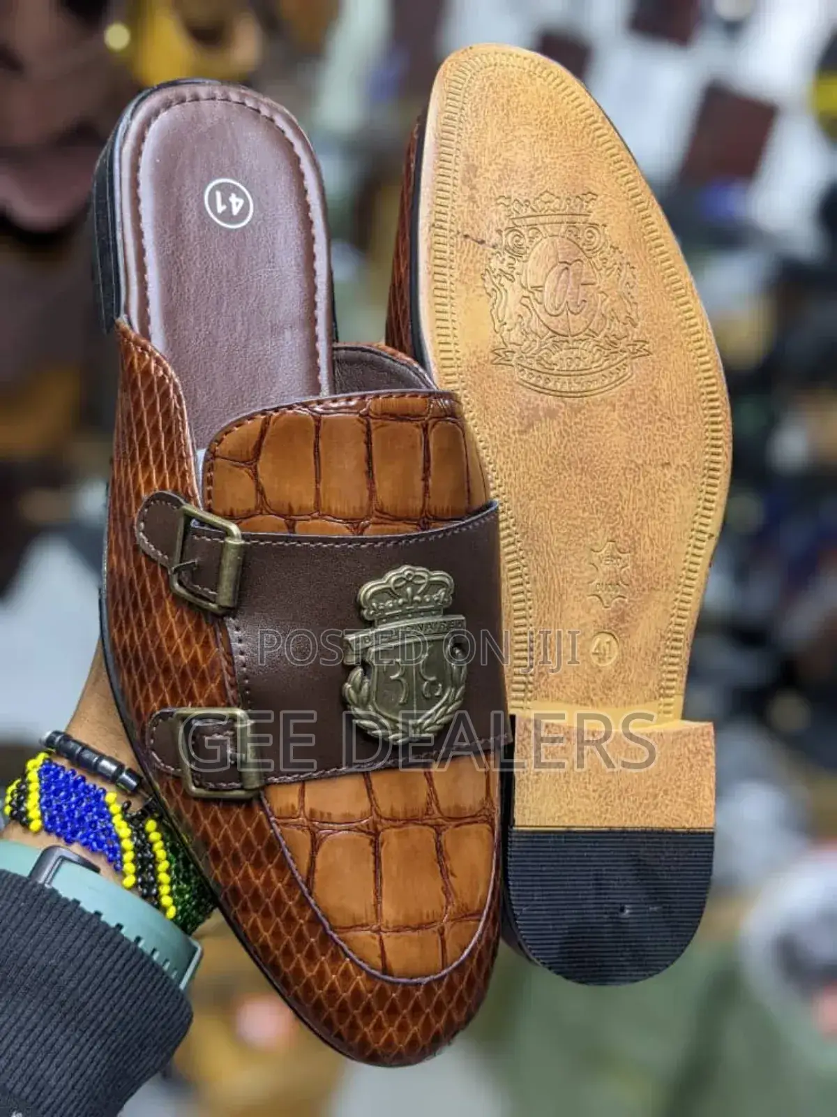 Billionare Mules >Slip-on Shoes >Men Mules