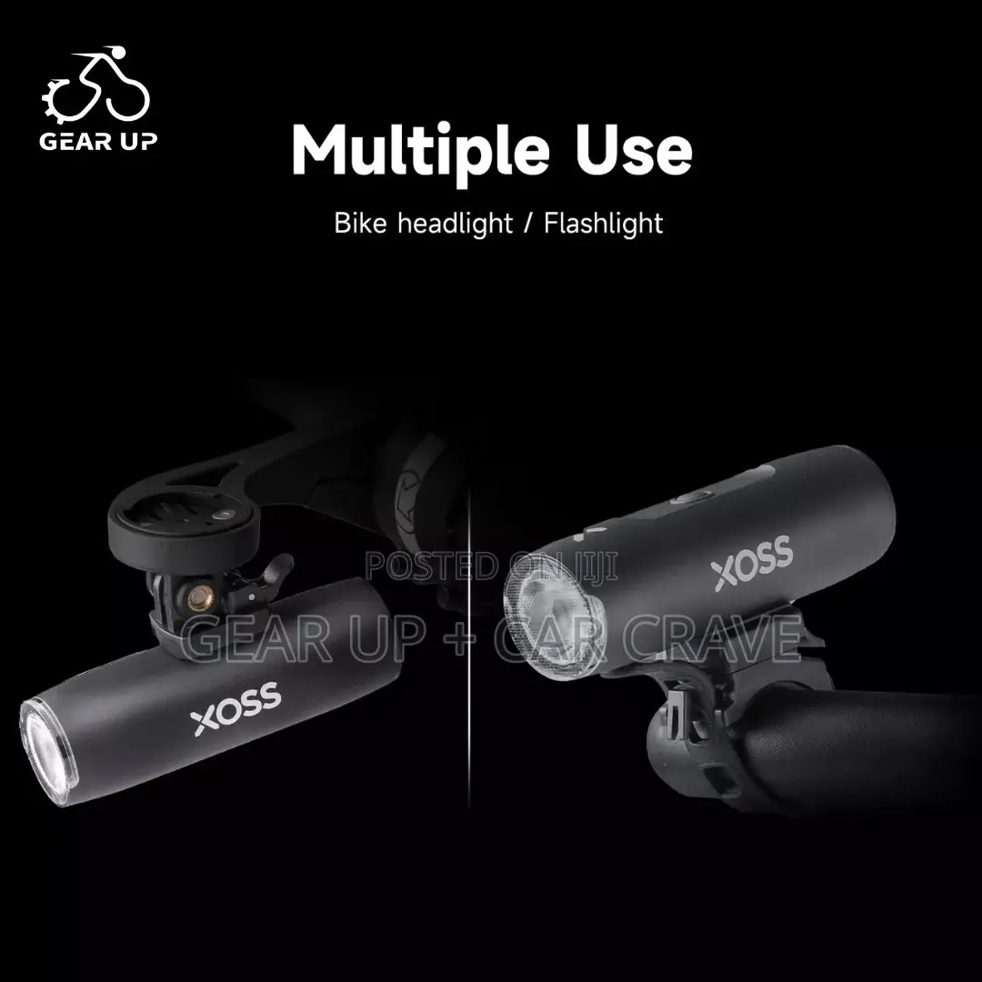 Xoss Quality Bicycle Front Light 400 Lm Waterproof Sleek