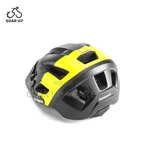 Yellow -Black Rockbros Mountain Bike MTB Cycling Helmet