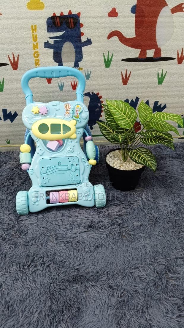 Green Baby Push Walker - main view