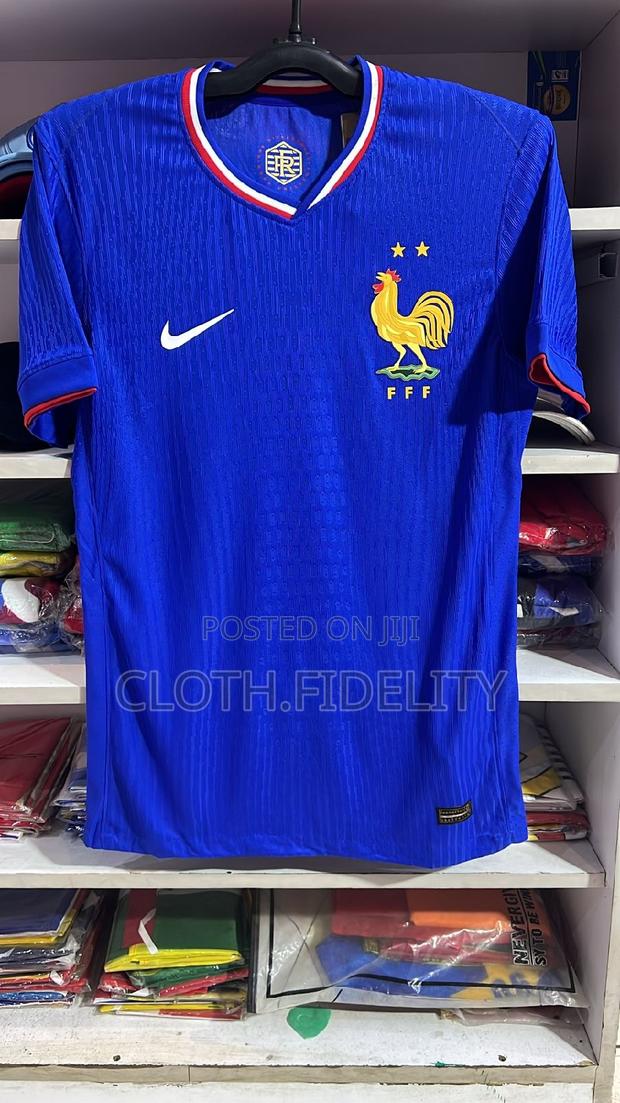 France Home Euro Jersey Kit 2024. - main view