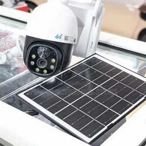V380 Pro CCTV 4g Sim -Card Camera -Solar Panel CCTV Camera.