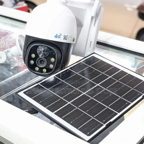 V380 Pro CCTV 4g Sim -Card Camera -Solar Panel CCTV Camera.