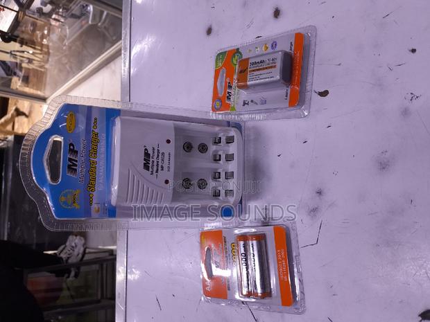 Mp Charger With 2 Pairs of Batteries (Either 9v or AA)