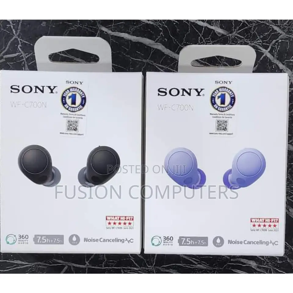 Sony Wf-C700n Noise Canceling Truly Wireless Earbuds