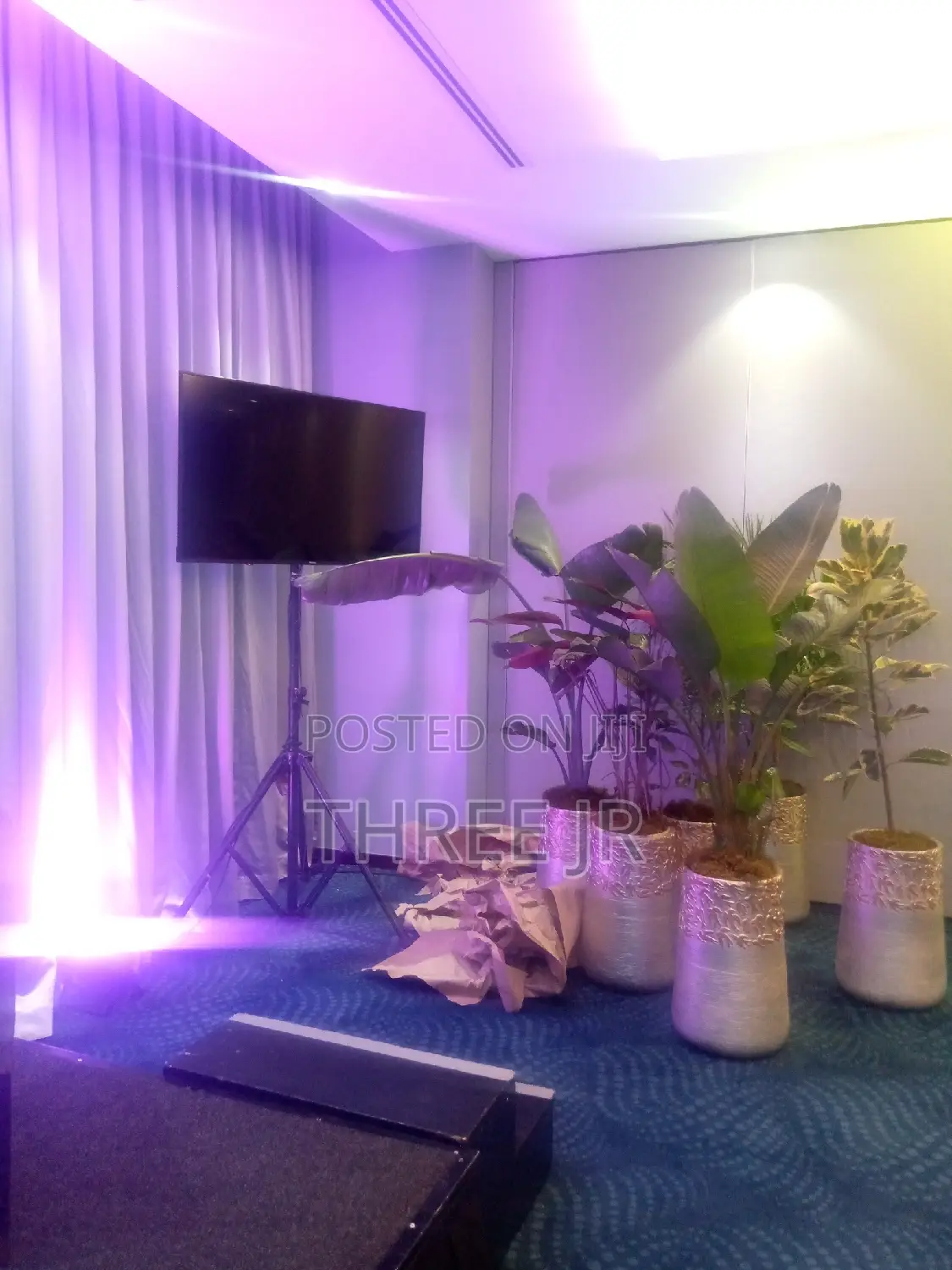 Nice Smart Tv Screens Set Up in Cocktail Dinner Events Hire