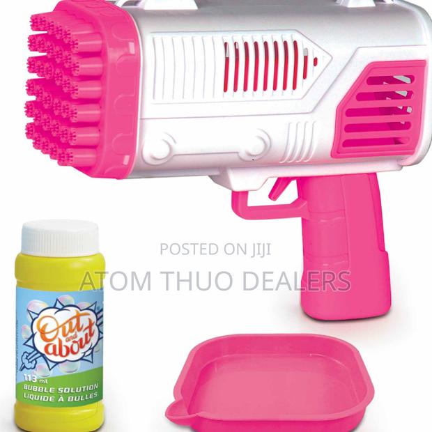 Kids Bubble Gun Pink - main view