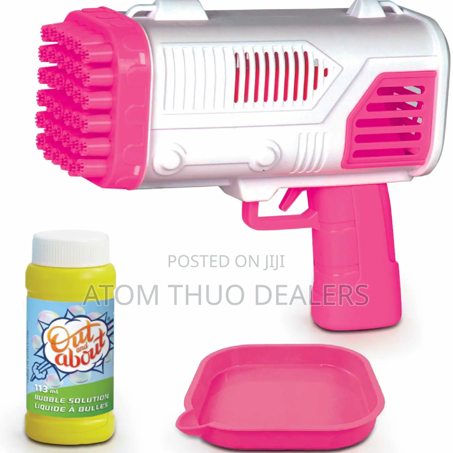 Kids Bubble Gun Pink,