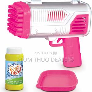 Kids Bubble Gun Pink, - thumbnail 2