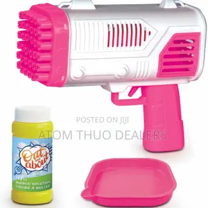 Kids Bubble Gun Pink,