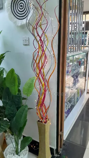 1.5m Long Colored Sticks With Vase and Lights KSH 