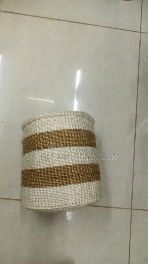 Baskets Size 8 Inches White