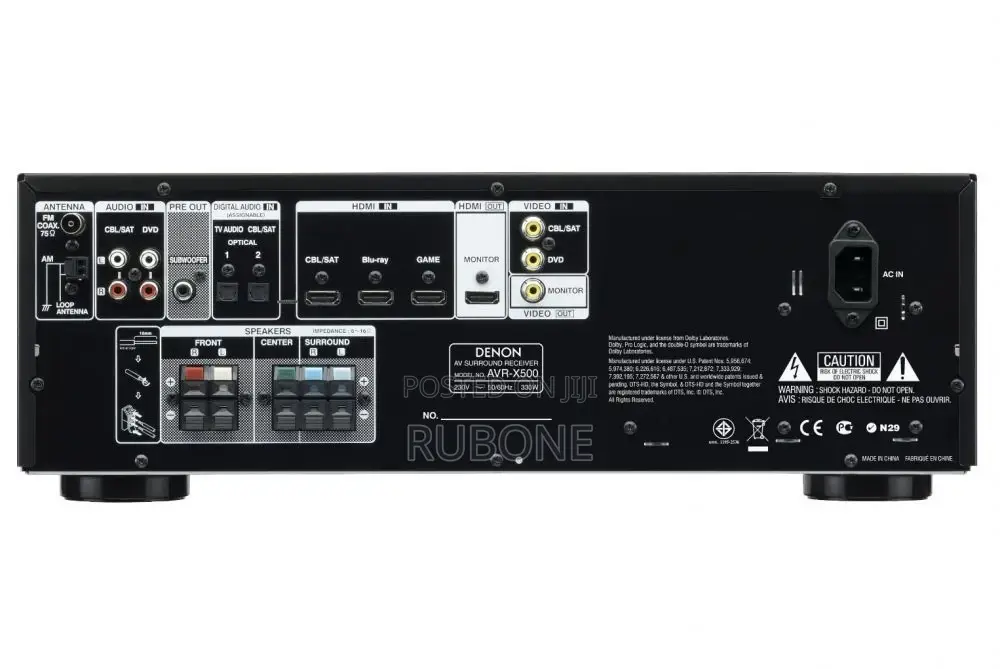 Denon Avr-X500 Av Surround Receiver