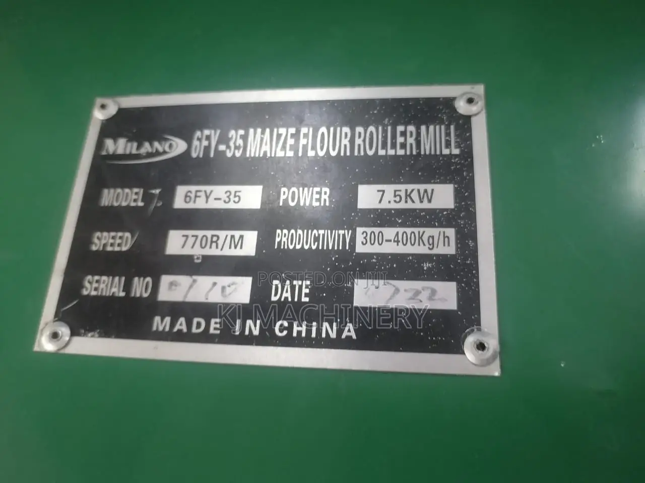 Roller Mill + Crusher Number 30