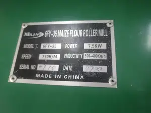 Roller Mill + Crusher Number 30