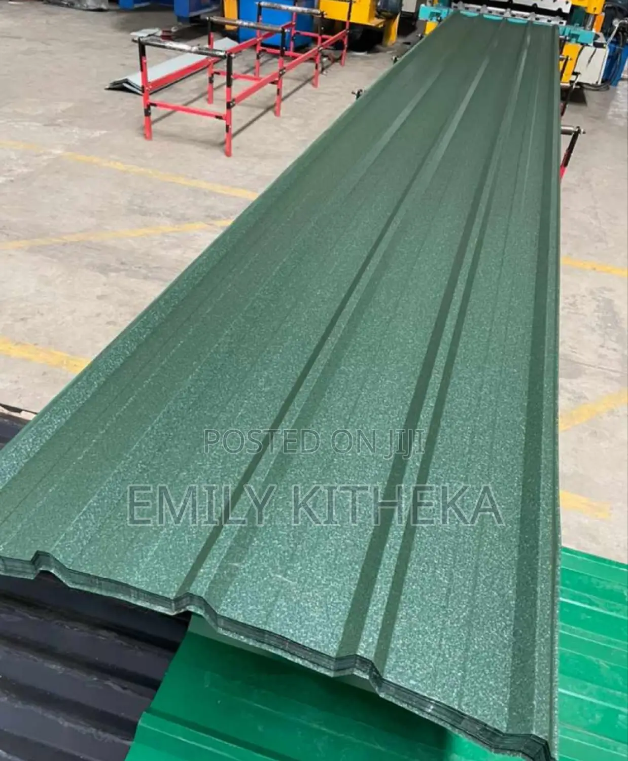 Box Profile Matte, 30G Green. 3 Metre at 1800/=