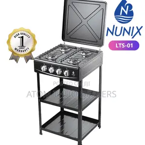 New Nunix Full Gas Standing Cooker With Shelf