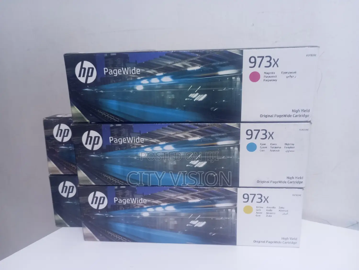 Hp 973X Toner Magenta, Yellow,Cyan