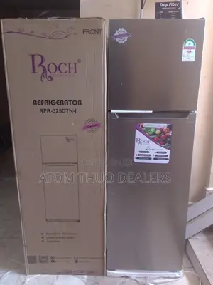 Brand New Roch RFR-325DTN-I 251L Double Door Fridge