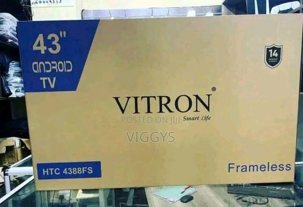 Amazing Vitron 43 Inches Smart Android Frameless - main view