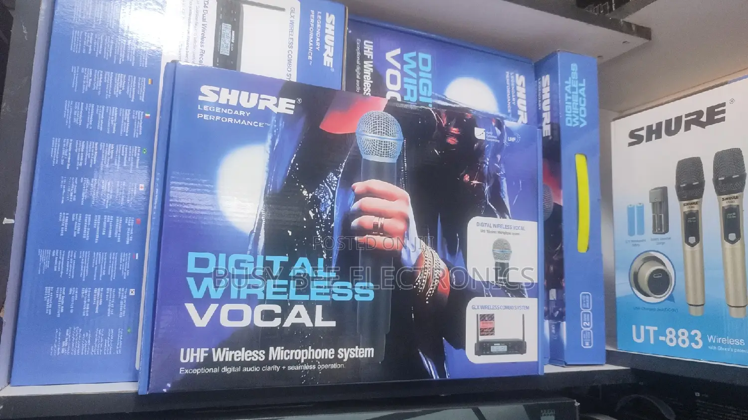 GDLX 9 Shure. Corded Microphone