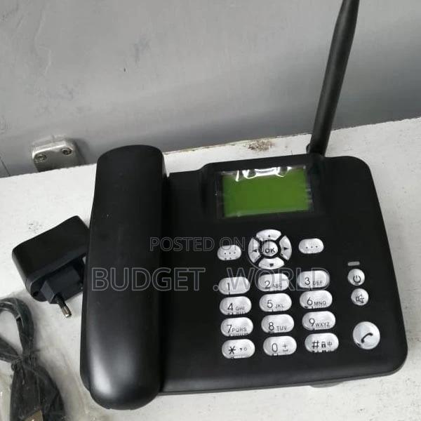 Office Home Desktop Phone With SIM Slot New _Huawei F317 GSM