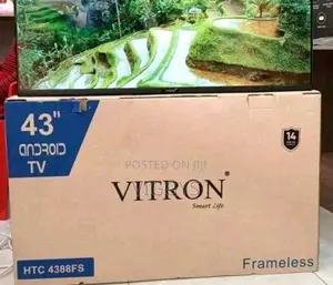 Good Quality Vitron 43 Inches Smart Android Frameless