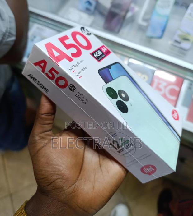 New Itel A50 128 GB Black - thumbnail 3