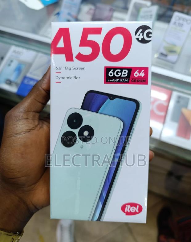 New Itel A50 128 GB Black - main view