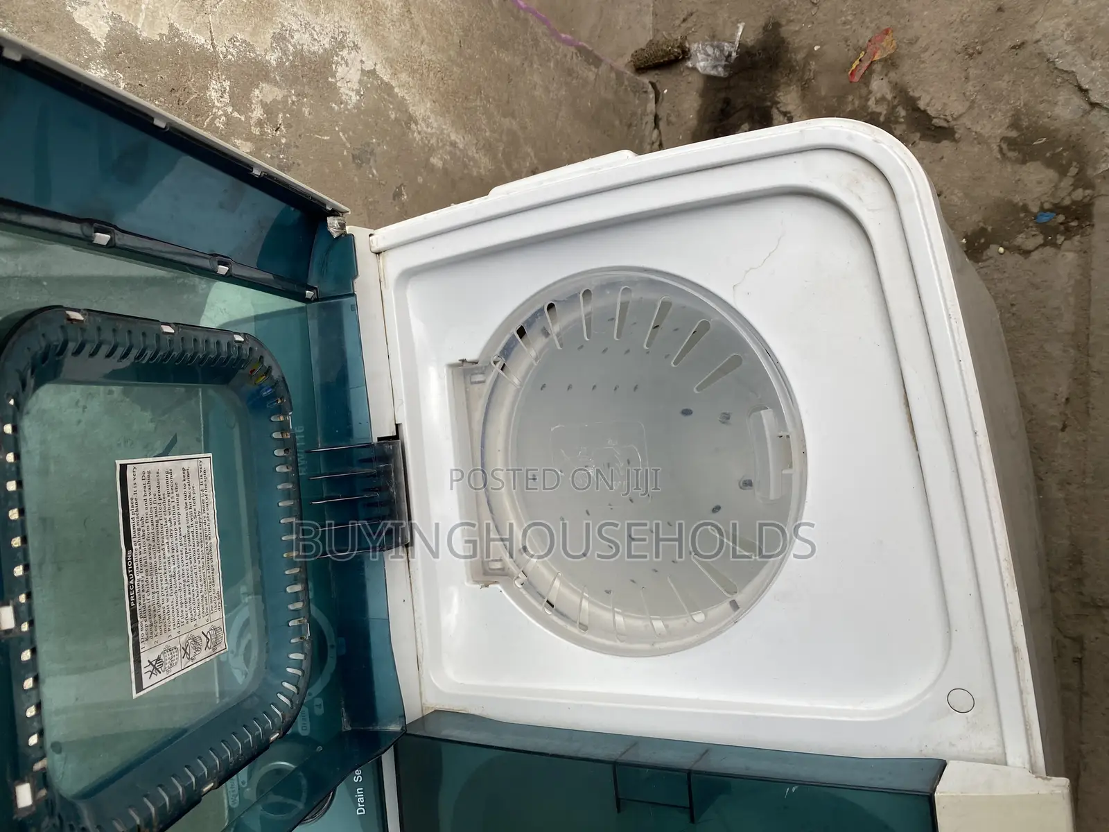 Ramtons 10kg Twin Tub Washing Machine Air Dry