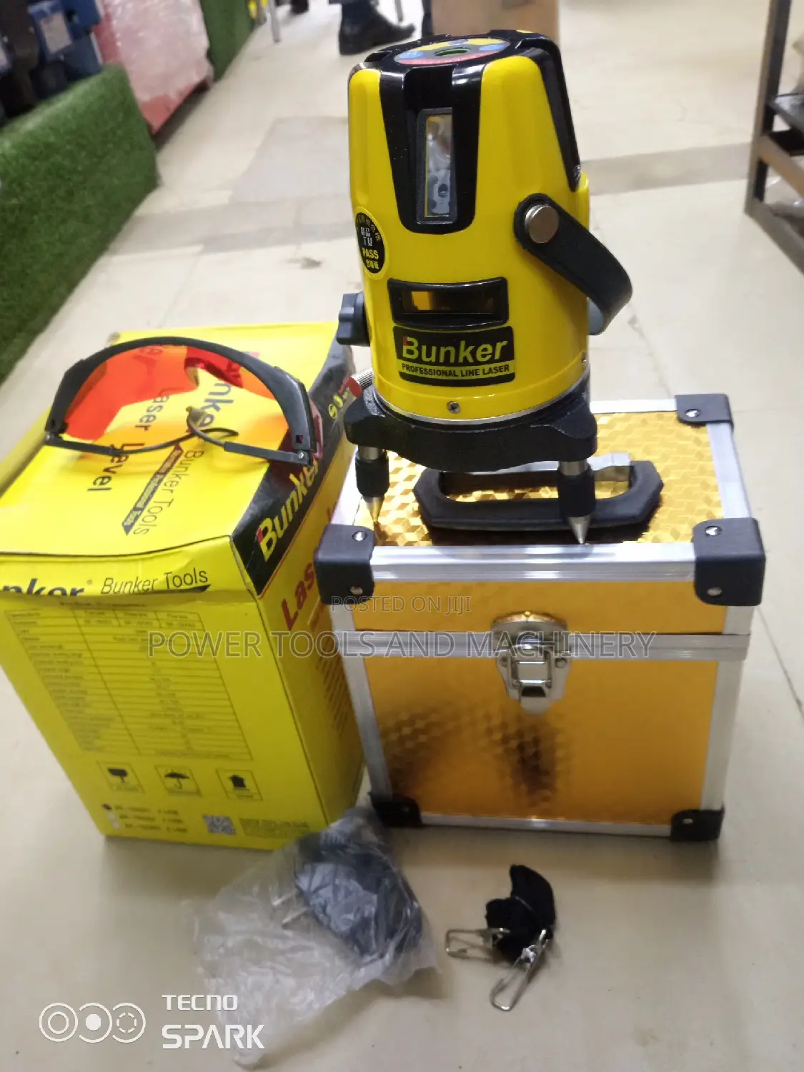 3 Lines Bunker Laser Level