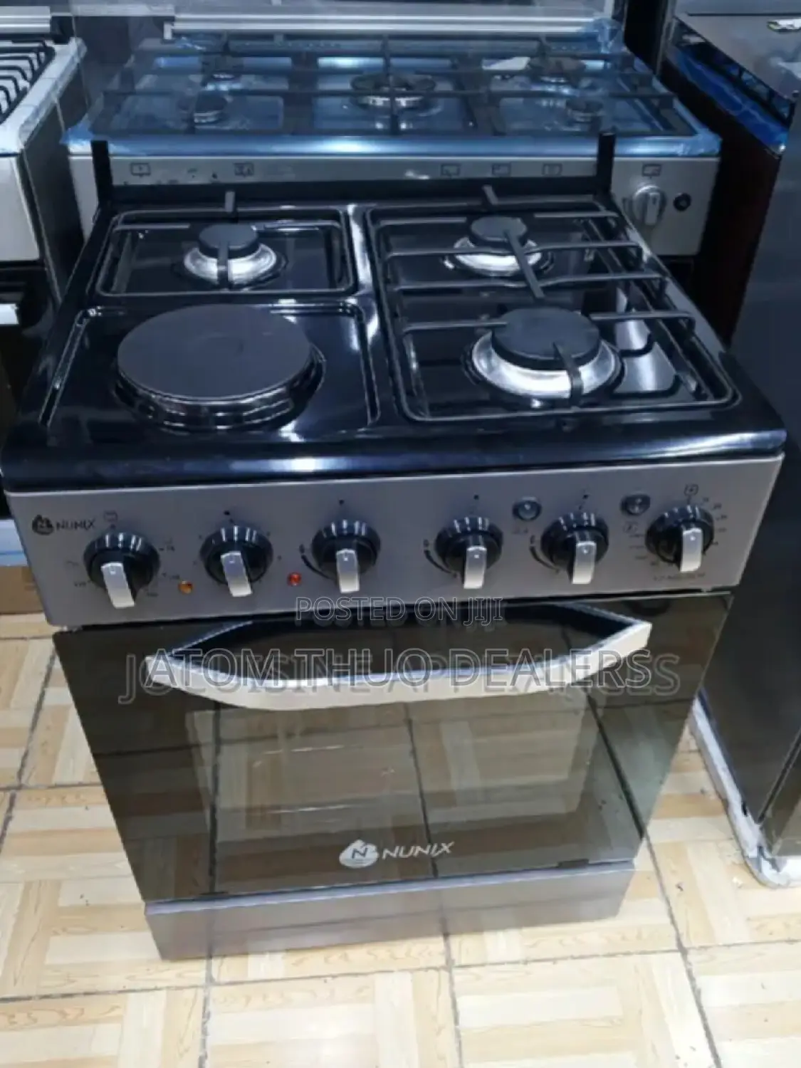 Nunix 60×60 3+1 Freestanding Cooker With Electric Oven