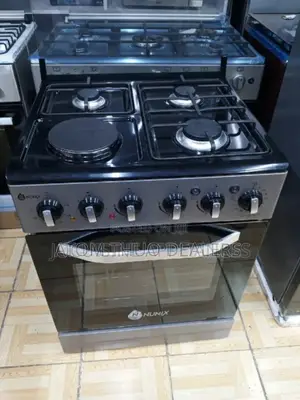 New Nunix 60×60 3+1 Freestanding Cooker With Electric Oven.