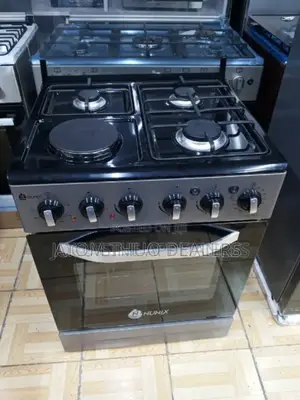 Generic Nunix 60×60 3+1 Freestanding Cooker Electric Oven