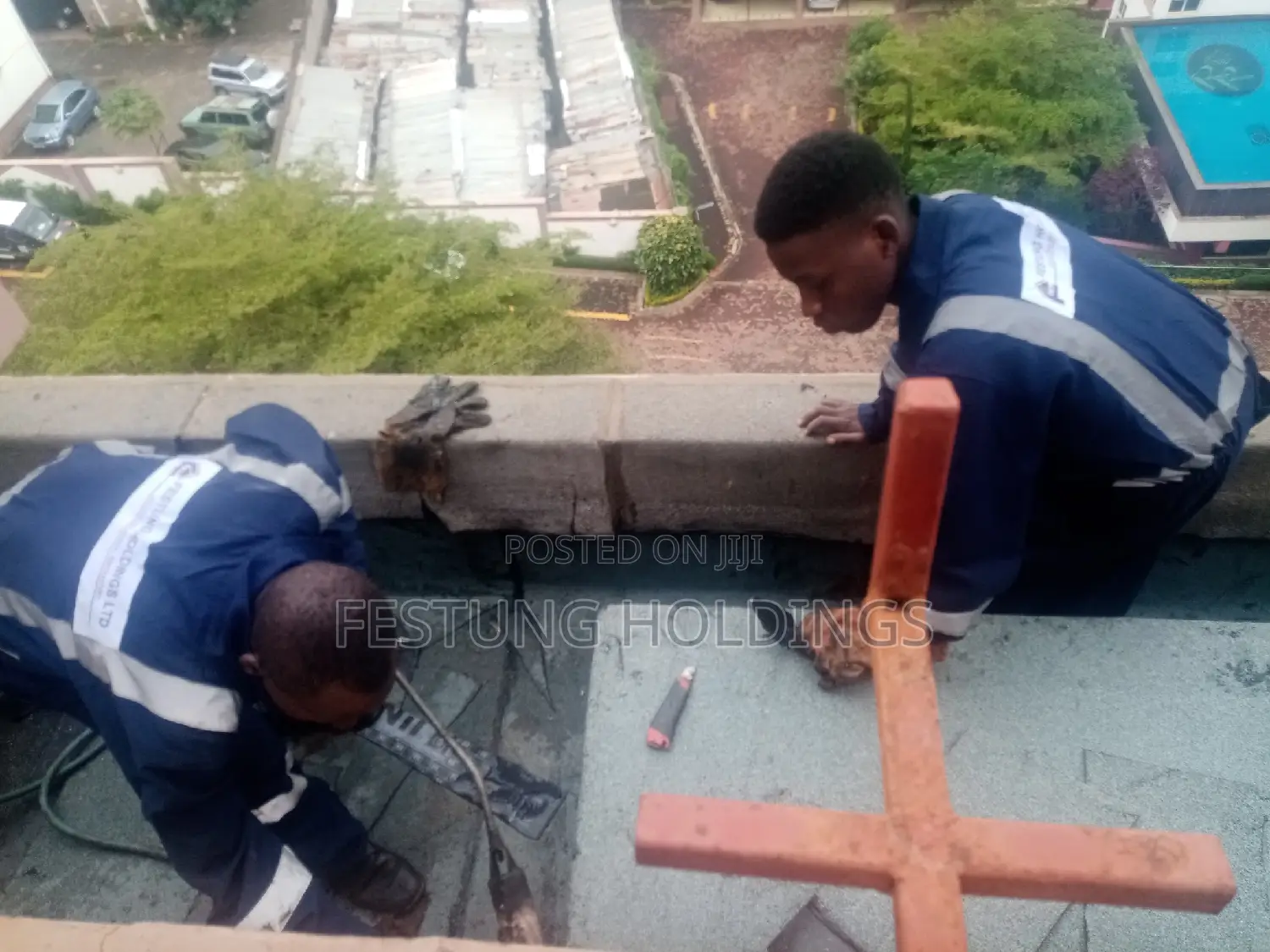 Concrete Gutters APP Membrane Renovations and Repairs