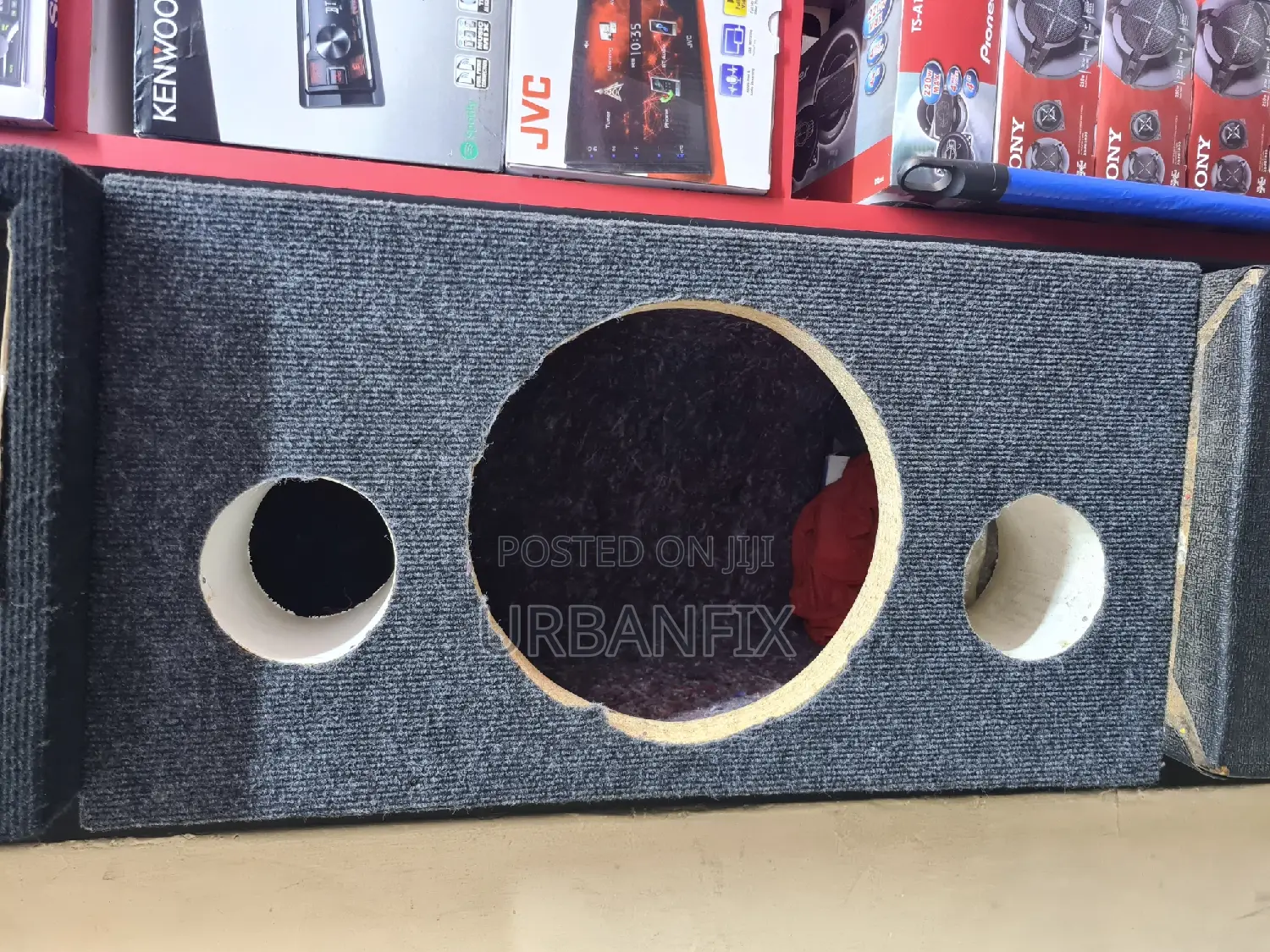 12 Inch Heavy Duty Double Breather MDF Cabinet