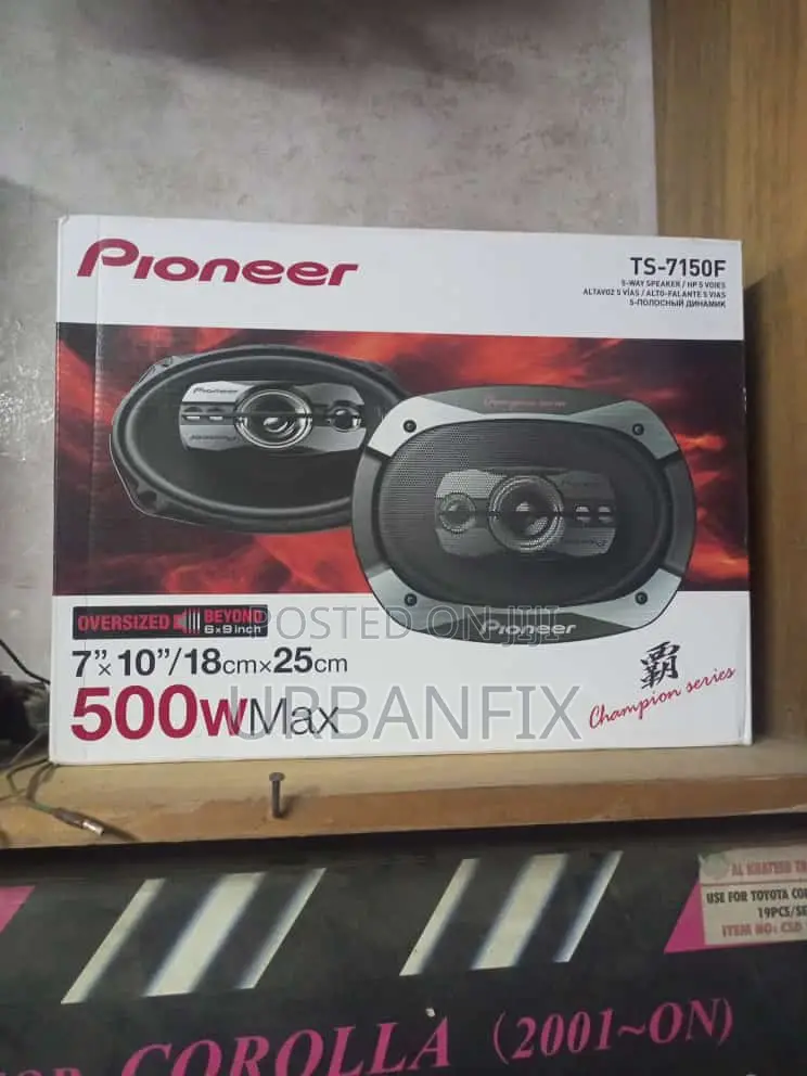 Pioneer TS-7150F 7 by 10 500 Watts Midrange Speakers