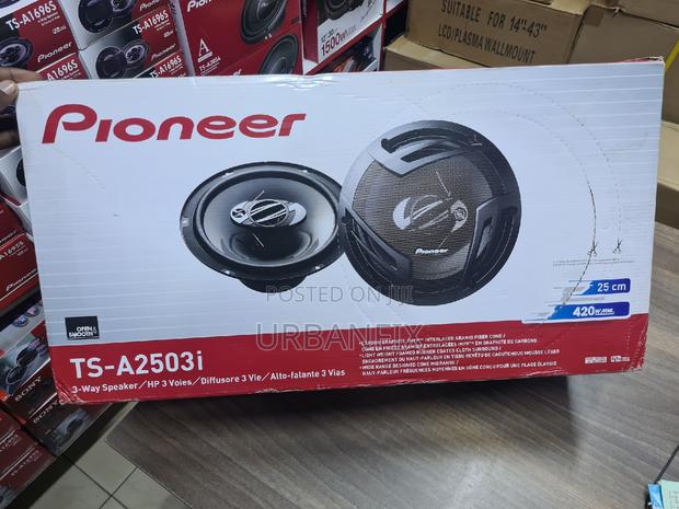 Pioneer 10 Inch Midrange Speakers With Powerful Bass - main view