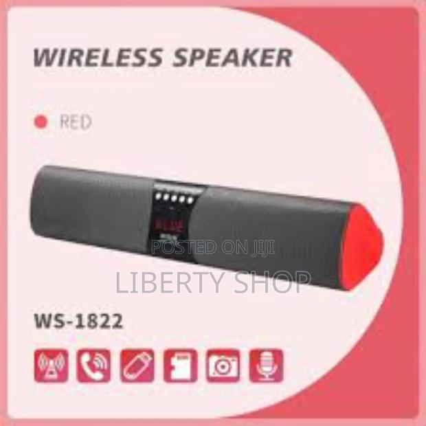Portable Wster 1822 Bluetooth Speaker - main view