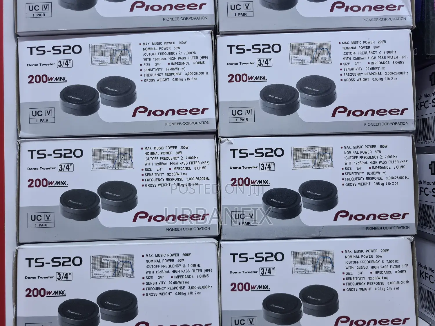 Brand New Pioneer TS-S20 Tweeters - A Pair
