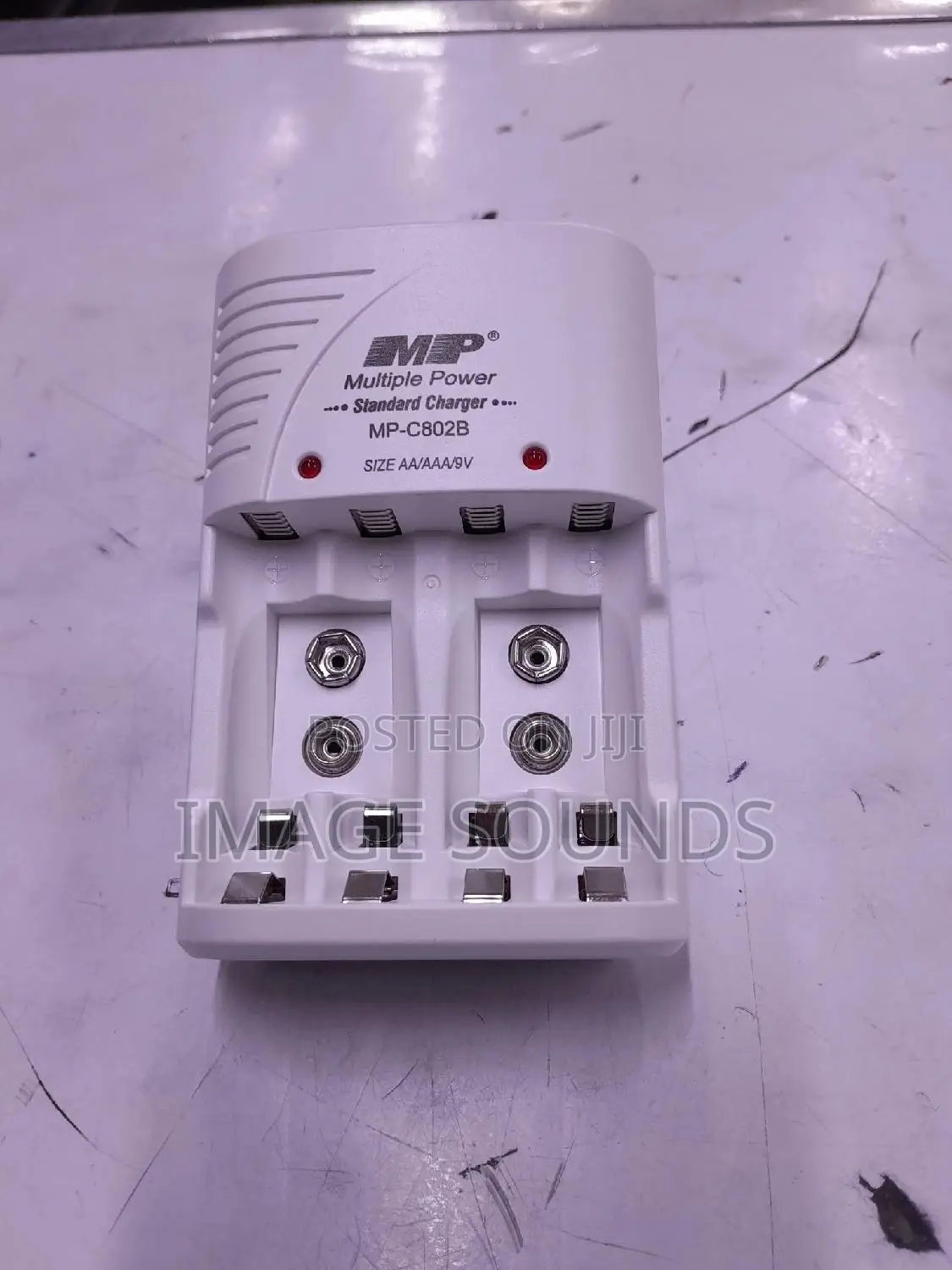 MP Standard Battery Charger for 9v/Aa/Aaa (White)