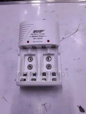 MP Standard Battery Charger for 9v/Aa/Aaa (White)