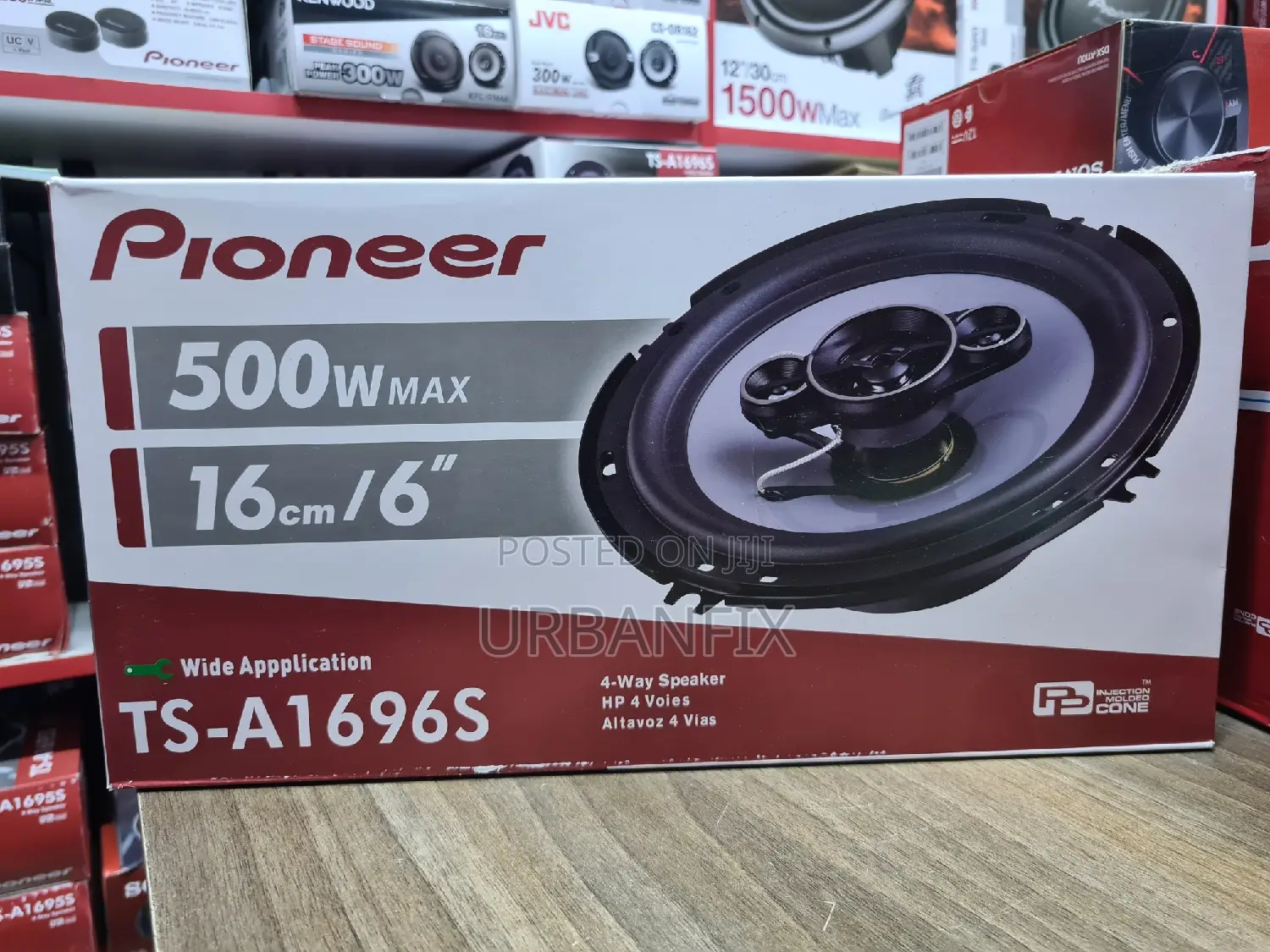 Pioneer 6 Inch Door Midrange Speakers- A Pair