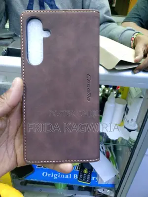 Samsung A55 Caseme Leather Flip Cover